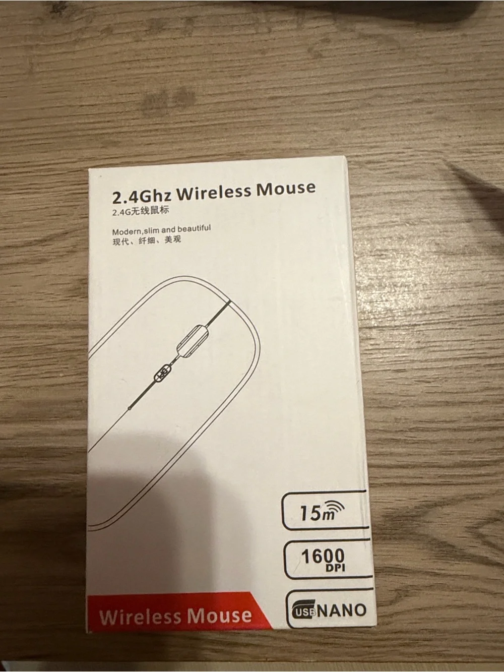 Two 2.4GHz Wireless Mouse - White